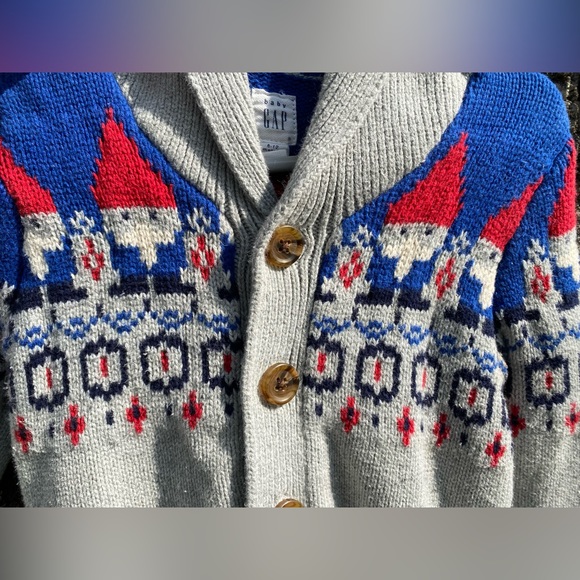 Gap Gnome sweater, 6-12 months - Picture 4 of 5